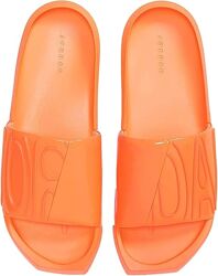 Яскраві оранжеві сланці Nike Jordan Nola Slides. р. 38,5