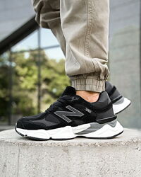 Чоловічі кросівки new balance 9060 демі чорні
