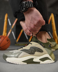 Чоловічі кросівки оливкові 41 44 45