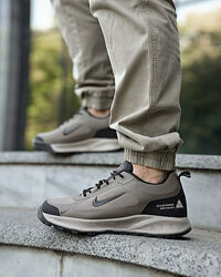 Чоловічі термо кросівки nike acg air хакі