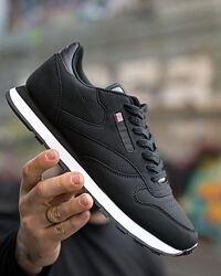 Чоловічі кросівки чорні демі з білою підошвою