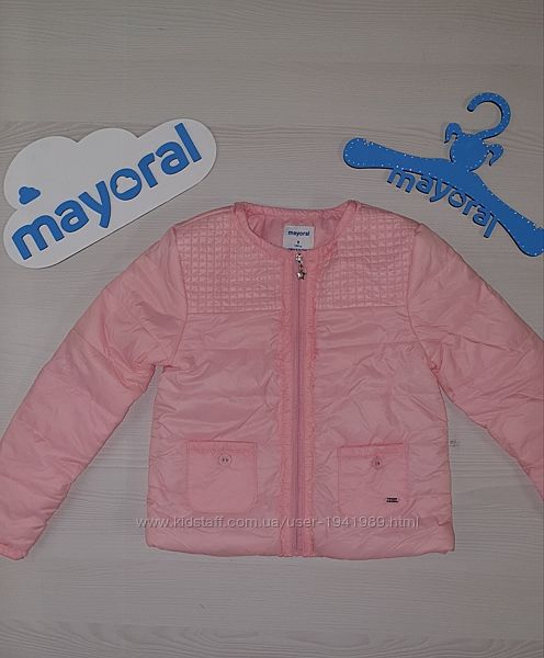 Демисезонная куртка ветровка Mayoral на 128-134 см 8-9 лет