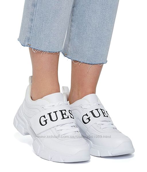 Белые кроссовки Guess на 36-36.5 и 39-40 размер