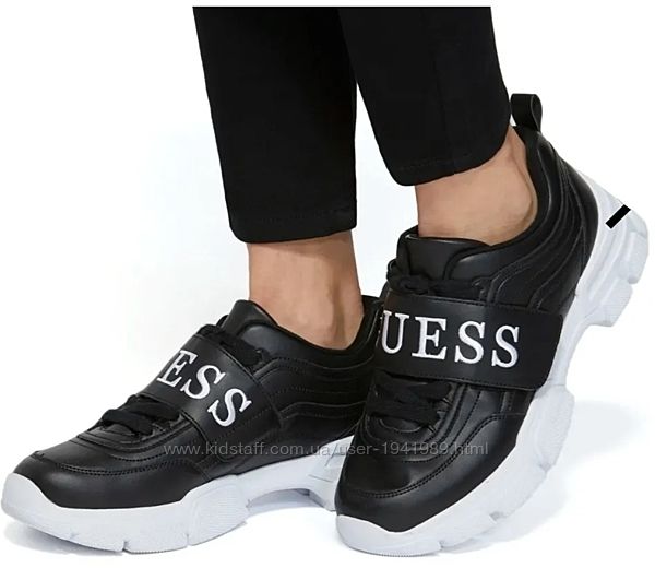 Оригинальные черные кроссовки Guess 37-37.5 размера