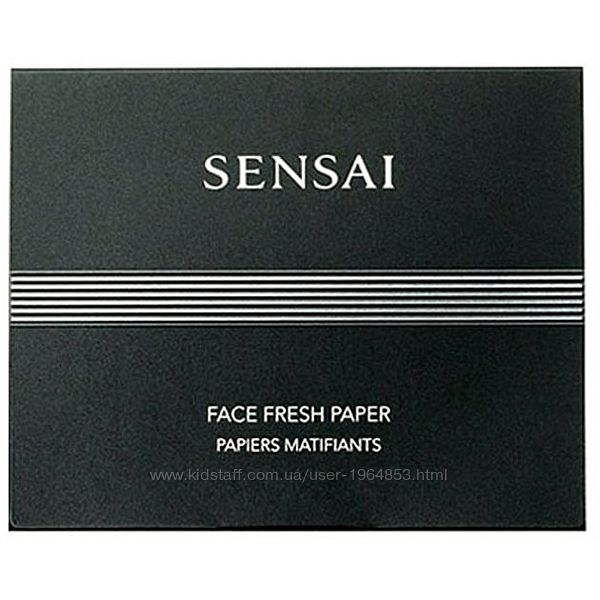 SENSAI Kanebo Face Fresh Paper освежающие салфетки для лица