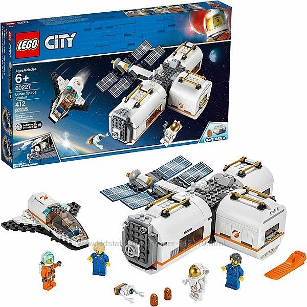 Конструктор LEGO City 60227 Лунная космическая станция 