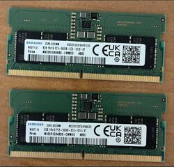 Оперативная память DDR5 Samsung 5600MHz Sodimm 16GB 2x8GB для ноутбука