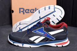 Мужские кожаные кроссовки Reebok Street Style Brown 