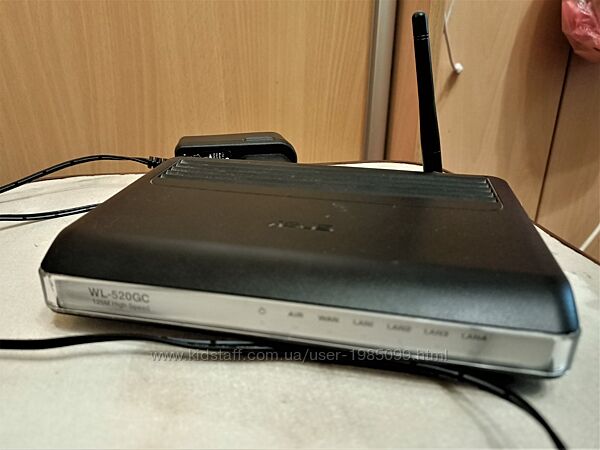 Беспроводной маршрутизатор Wi-Fi роутер ASUS WL 520 GC