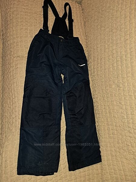 Зимові лижні штани хлопчика 134