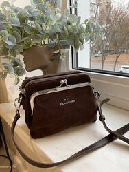 Сумка женская кожаная Polina&Eiterou