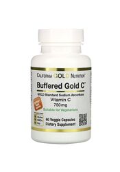 Буферизованный витамин C в капсулах, 750 мг, 60 растительных капсул