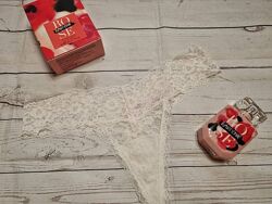Кружевные трусики стринги Victoria´s Secret Lace Thong Panties. Оригин