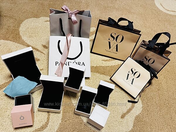 Продам подарункові пакетики та коробочки під прикраси