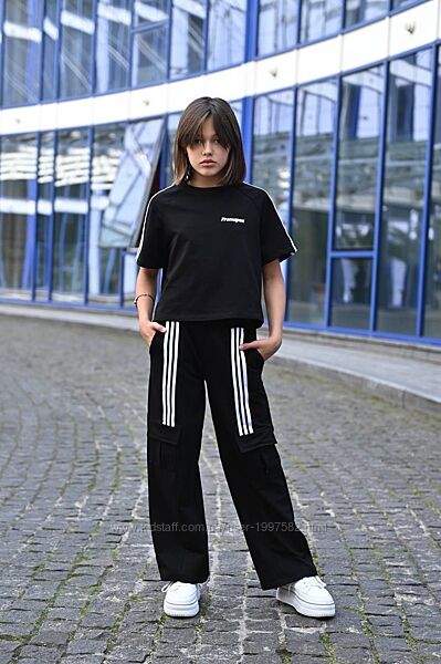 Трендовий костюм для дівчинки 2461