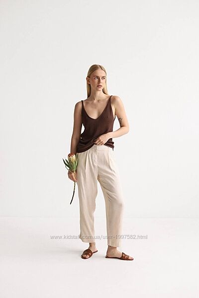 Жіночі чіноси лляні літні 