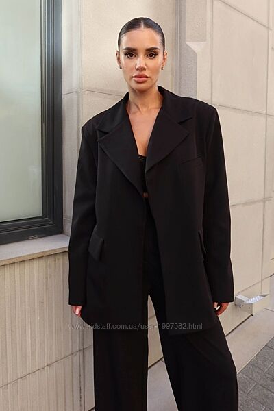 Жіночий піджак класичний костюмний діловий офісний чорний коричневий