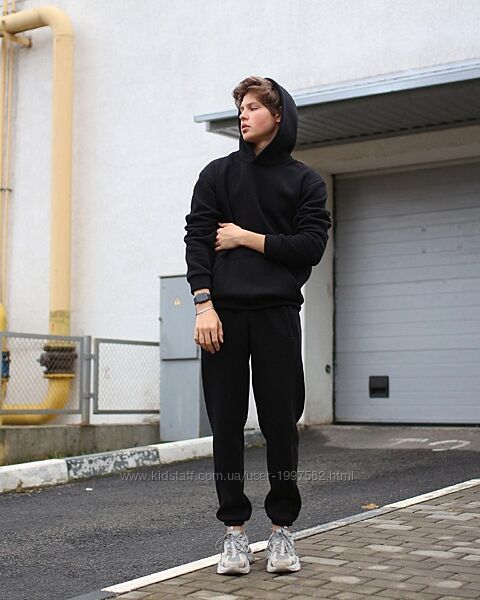 Костюм Фліс База, чорний