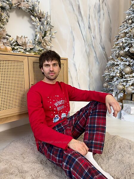 Створіть затишок зимових свят разом із чоловічою піжамою Winter Holiday