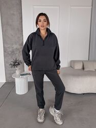 Теплий костюм з флісу полар Must have сезону осінь-зима. Теплі флісові кост