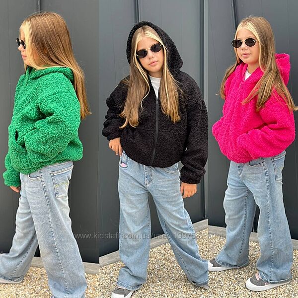 Яскраві курточки - тедіки на флісі  для модниць. Повномірні , легкі, затешн