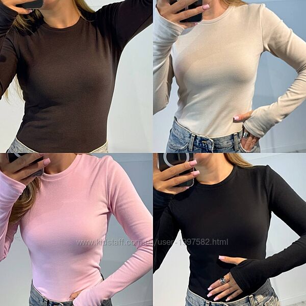 Лонгслів з вирізом для пальця, тканина дуже тепла, приємна к тілу, добре тя