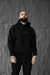 Базовий теплий оверсайз худі Logo