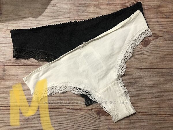 Труси танга з мереживом H&M xs-xl