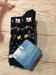 Махрові шкарпетки новорічні 35-38,29-42,43-46