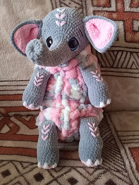 Игрушка-пижамница слоник