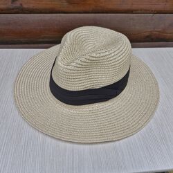 Соломяний літній жіночий чоловічий, капелюх ковбойка, американка
