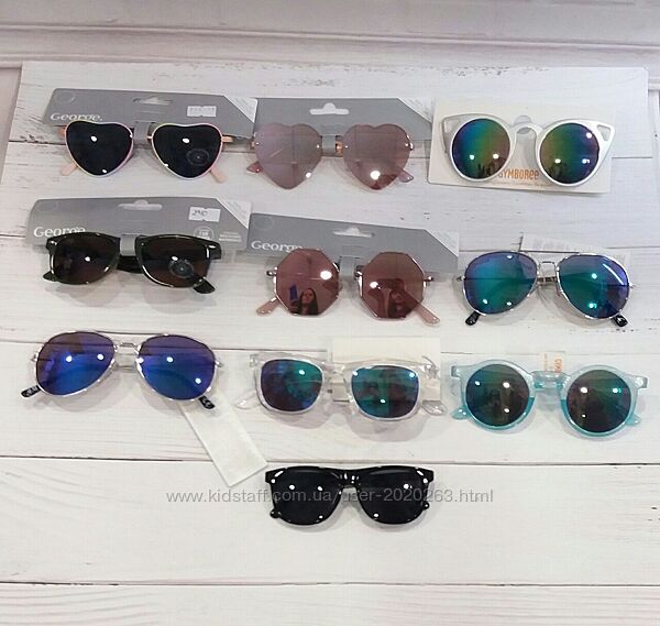 Нові стильні дитячі сонцезахисні окуляри h&m george