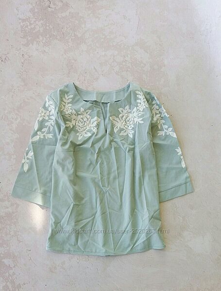 Нова блузка, блуза з квітковим принтом arjen xxl