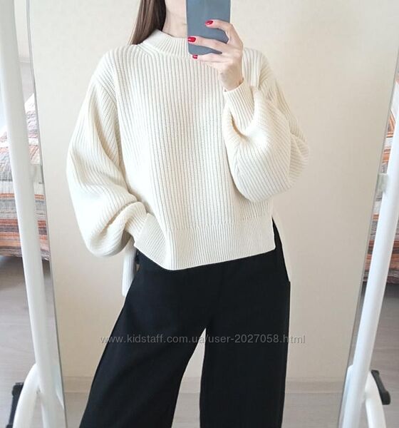 & other stories білий вовняний светр