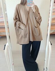COS вовняний оверсайз кардиган