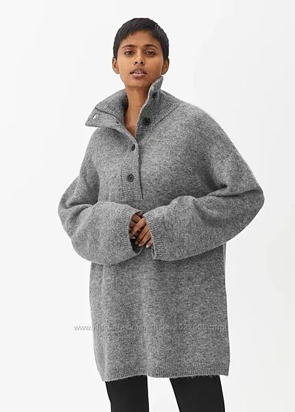 Arket оверсайз светр вовна, альпака