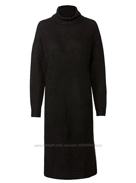 Сукня вязана міді жіноча чорна Esmara Німеччина
