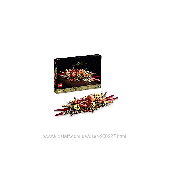 Новий конструктор LEGO Botanicals Ікебана з сухоцвітів 10314