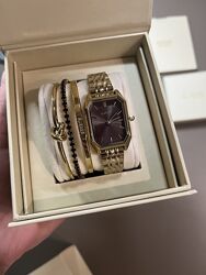 Годинник Burker Isabel Gold Burgundy жіночий