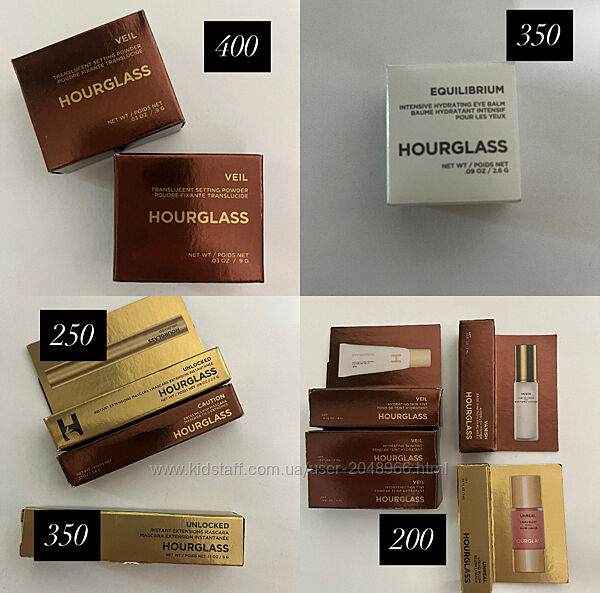 Veil translucent setting powder hourglass