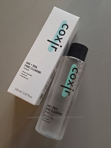coxir AHA  BHA Pore Clearing Toner