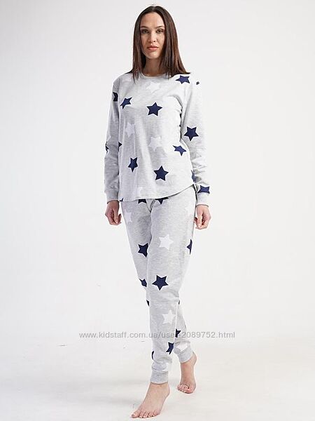 Піжами на байці великих розмірів 