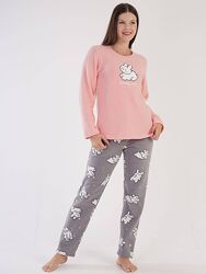 Тепла флісова піжамка для дома та сну 