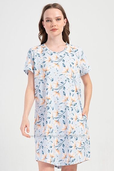 Туніка для дому та сну великих розмірів 