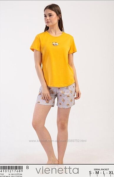 Піжамка футболка шорти 