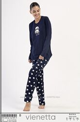 Тепла байкова піжама для дому та сну