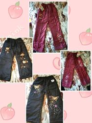 Штаны на девочек зимние