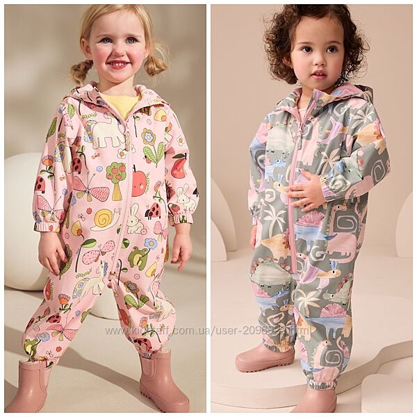 Водонепроникний комбінезон-дощовик з флісовою підкладкою.