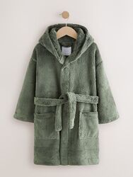 Теплий флісовий халат Next