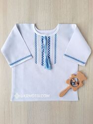 Вишиванка для хлопчика. Ручна вишивка, домоткане полотно  100  бавовна